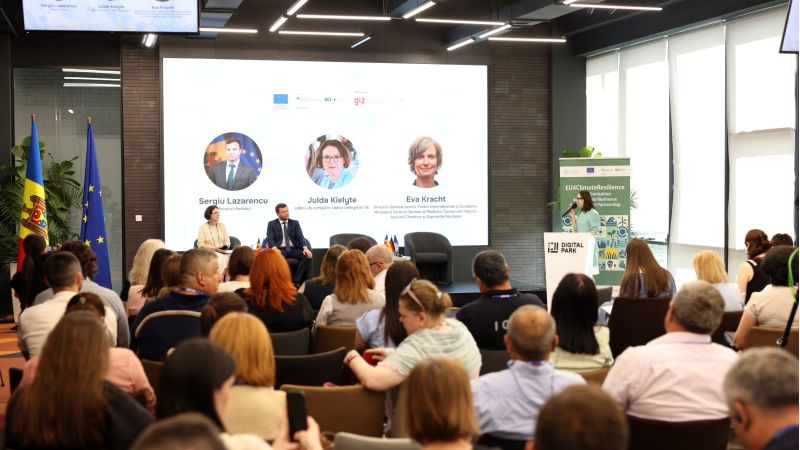 19 июня 2025 года проект EU4ClimateResilience и Министерство окружающей среды Республики Молдова организовали Национальную конференцию «Климатическая устойчивость для местного развития»